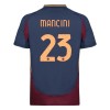 Original Fußballtrikot AS Rom Mancini 23 Ausweichtrikot 2024-25 Für Herren